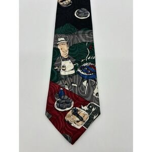 Special Ties Hallmark‎ By MNG "Cookout " USA RN 23896 55 X 4 Polyester